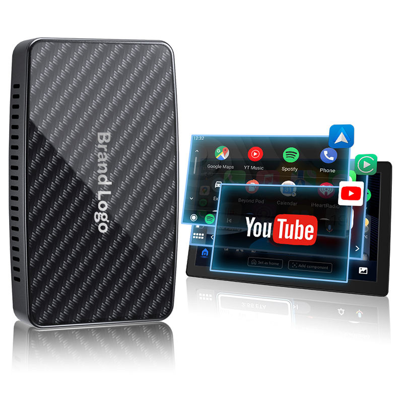 2025 Upgraded Play2Video Pro YouTube Netflix Prime video wireless CarPlay/Android Auto car box